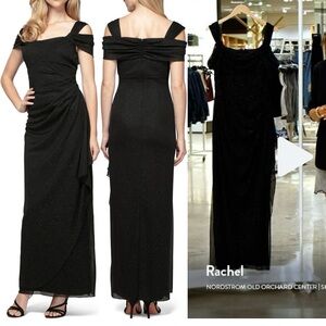 Black evening gown